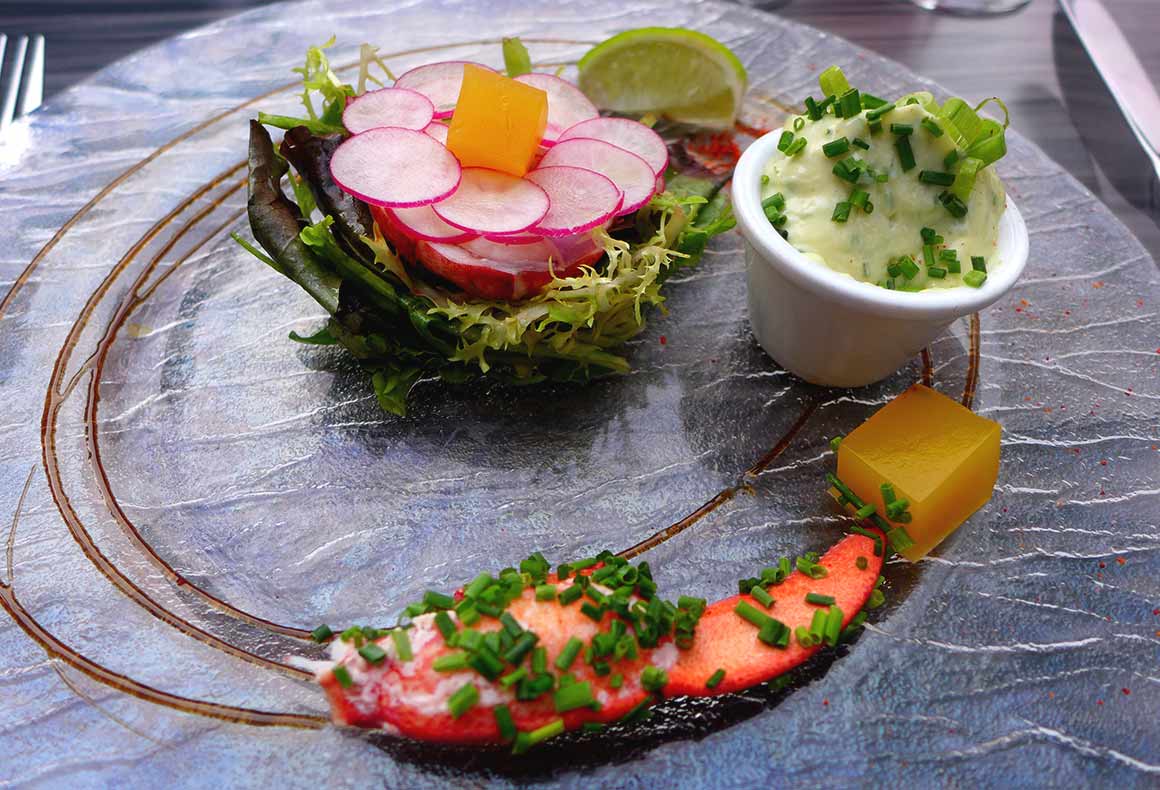 Restaurant Le Gourmet : Salade de homard mayonnaise