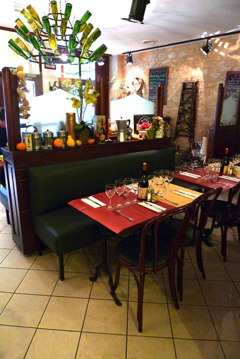 Restaurant Le Mesturet, la salle