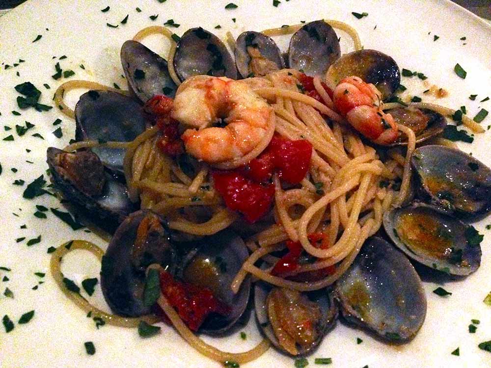 Restaurant Le Monteverdi : Spaghetti aux palourdes