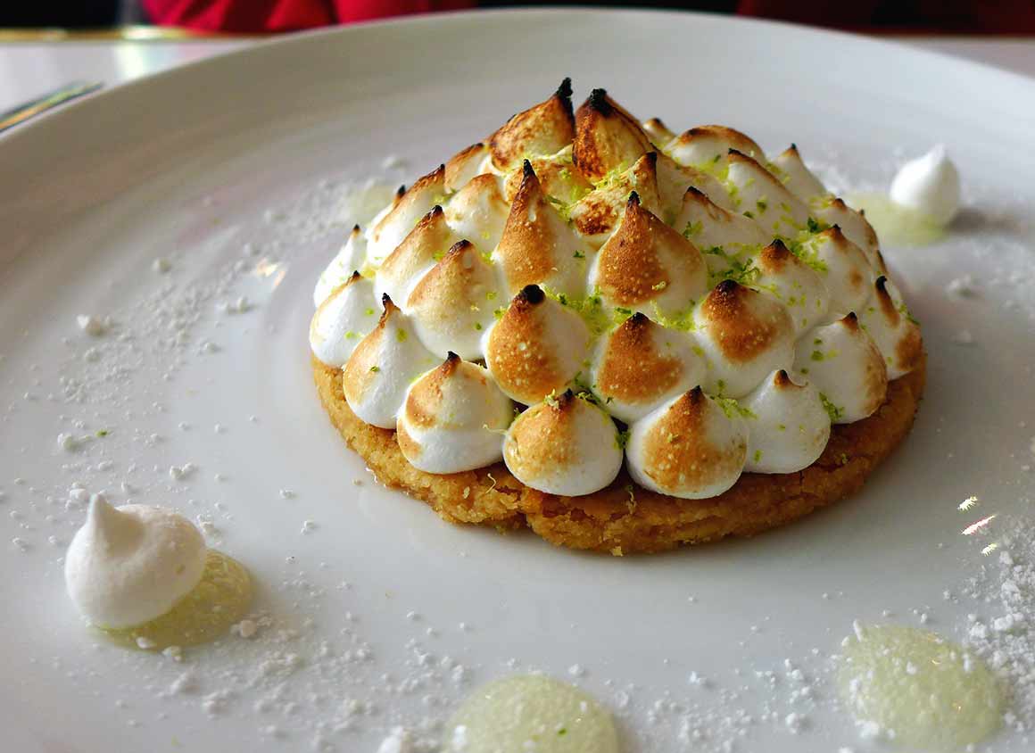 Restaurant Le Moulin de la Galette, Tarte au citron meringuée