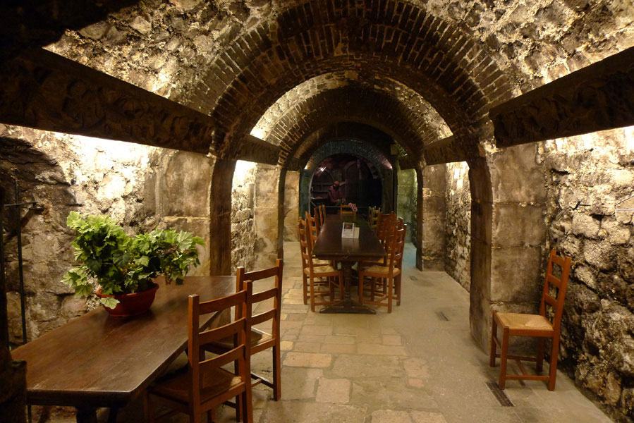 Le Musée du Vin, Une cave voutée