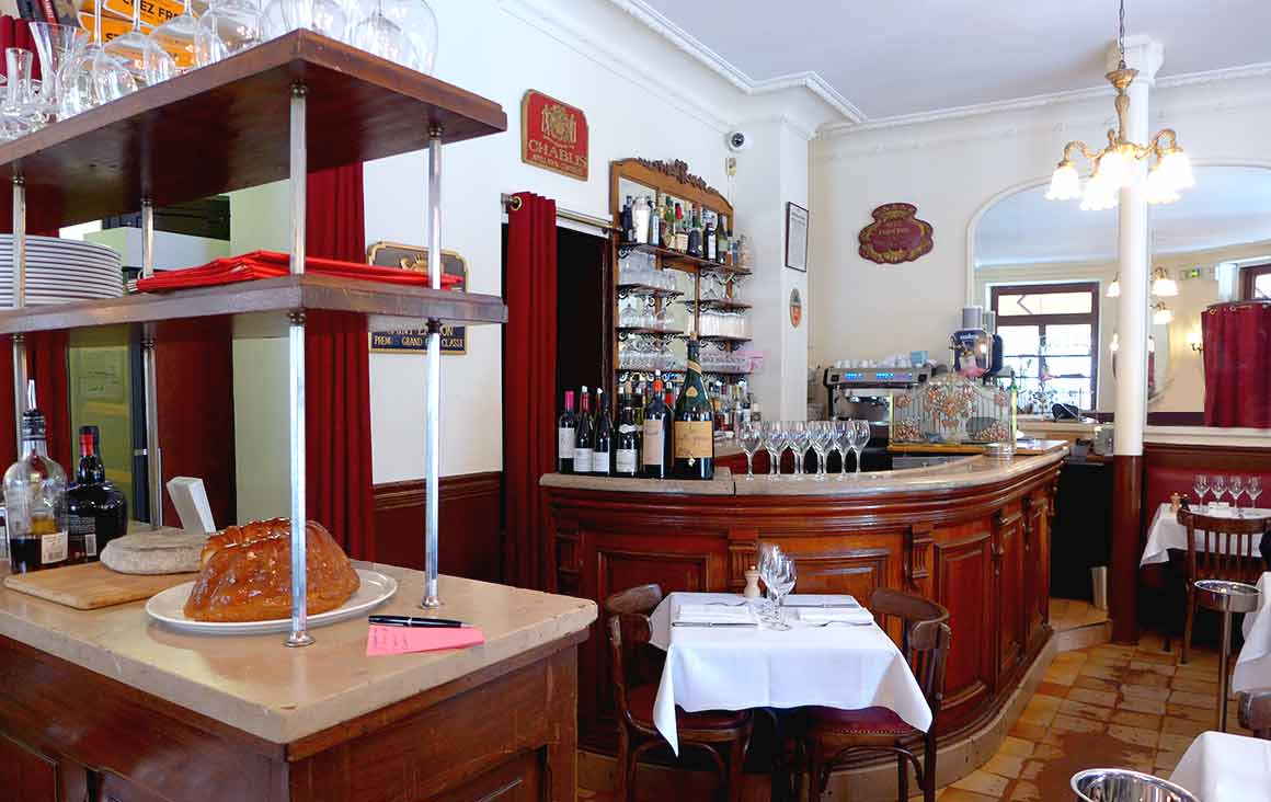 Bistrot Chez Fred, La salle