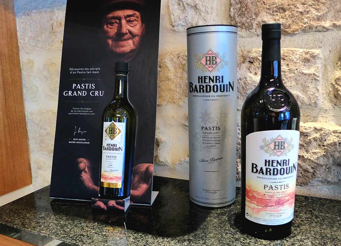 Henri Bardouin, Coffret 1 Bouteille + 2 verres, Pastis de France