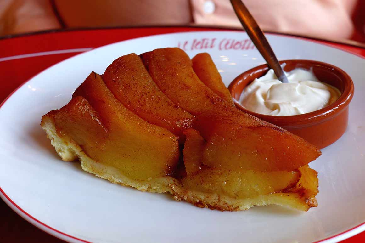 Bistrot Le Petit Célestin, la tarte Tatin