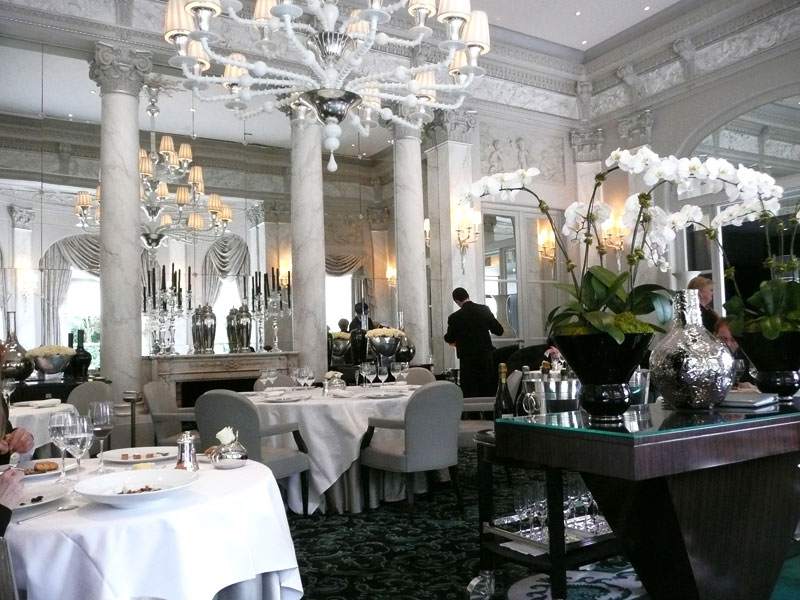 Restaurant Le Pré Catelan, la salle