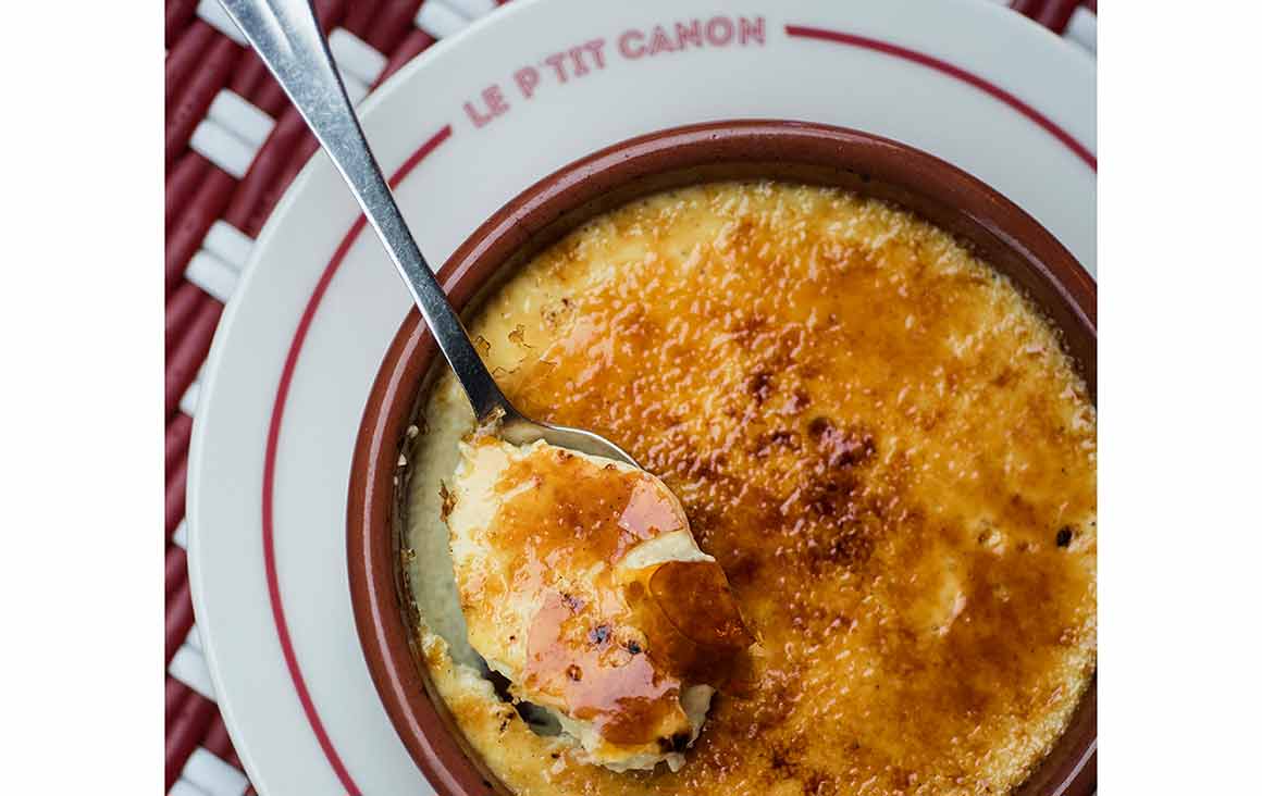 Le P'tit Canon crème brulée