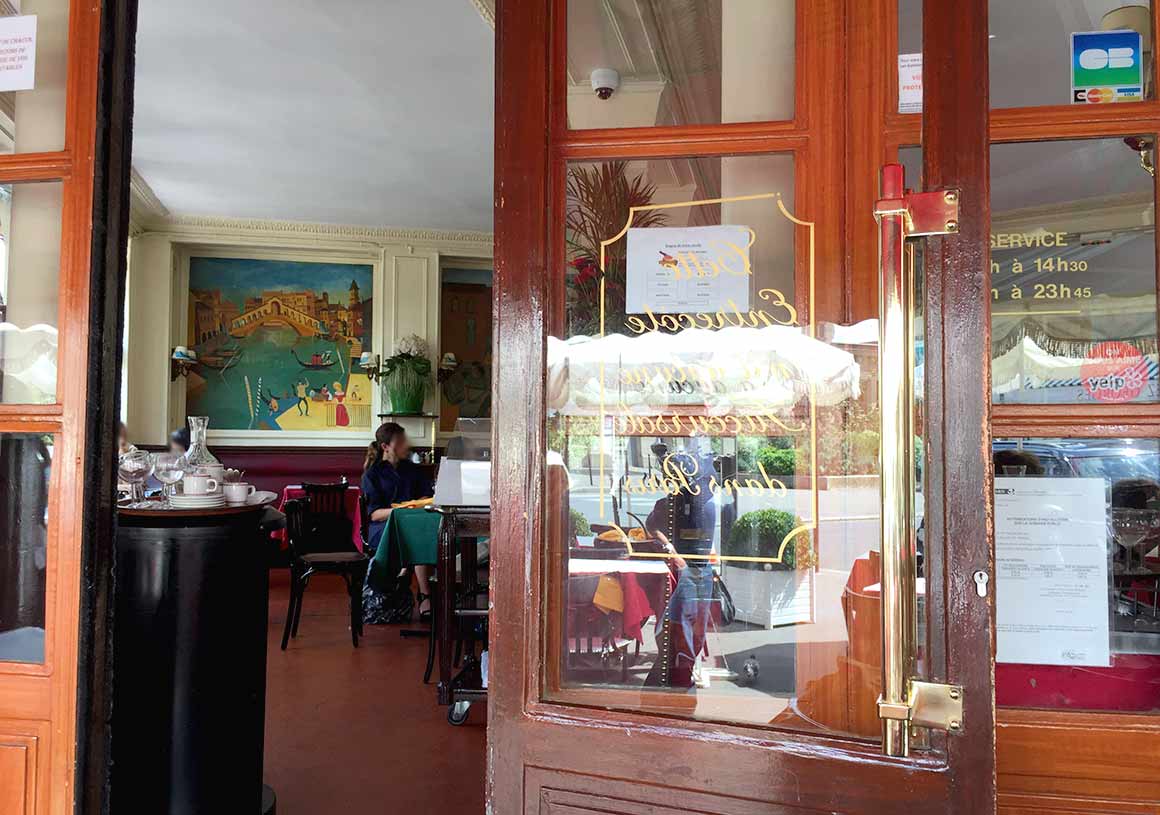 Restaurant Le Relais De Venise à Paris 17ème, métro Porte Maillot