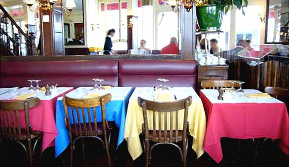 Salle du restaurant Le Relais de Venise