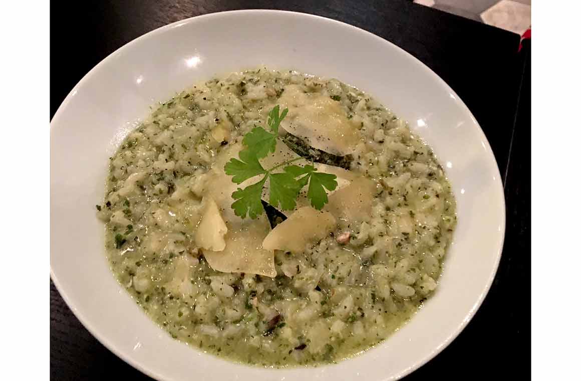 Restaurant Le Relais : Risotto de petits légumes