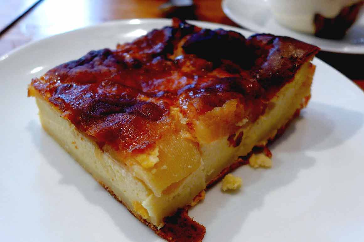 Restaurant Il Russo, Clafoutis aux pommes