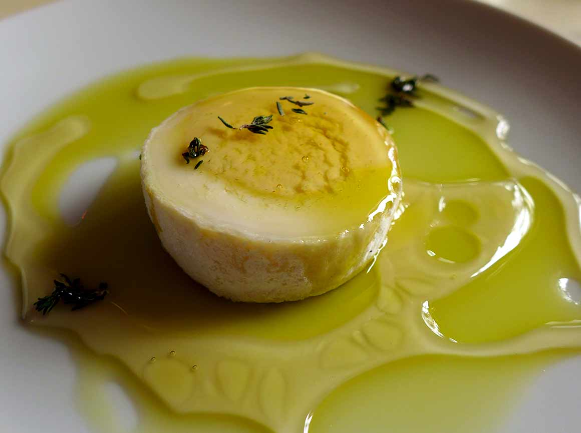 Restaurant Le Rendez-Vous des Chauffeurs : Chavignol huile d'olive