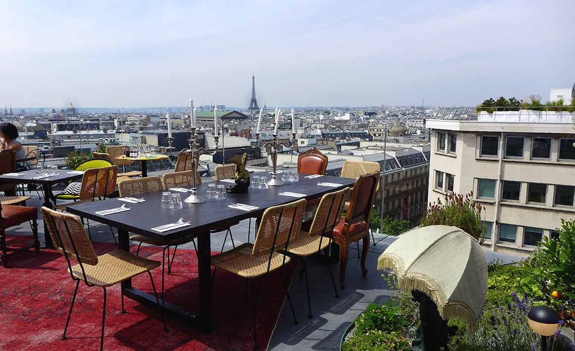 La terrasse avec vue 