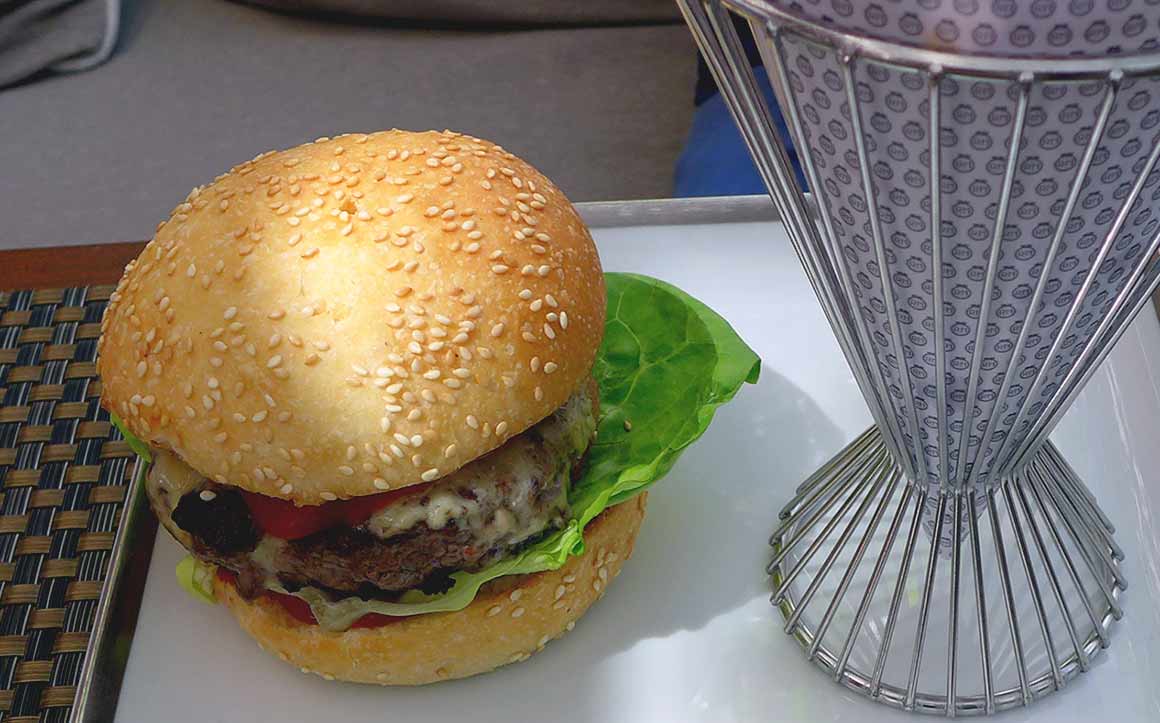 Le Jardin du Royal Monceau : Le Burger