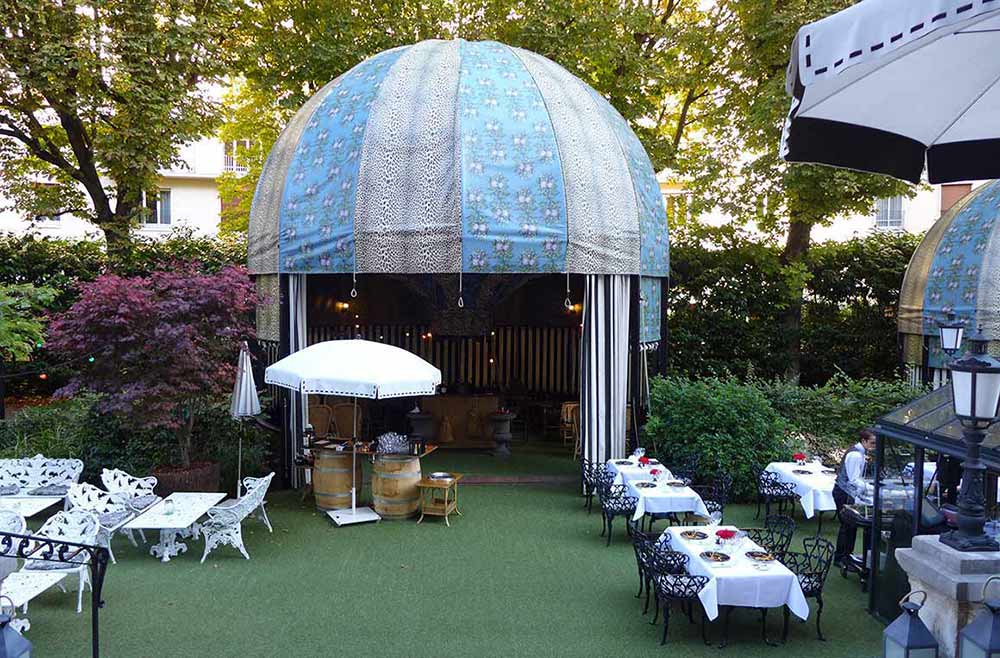 Le jardin du Saint-James