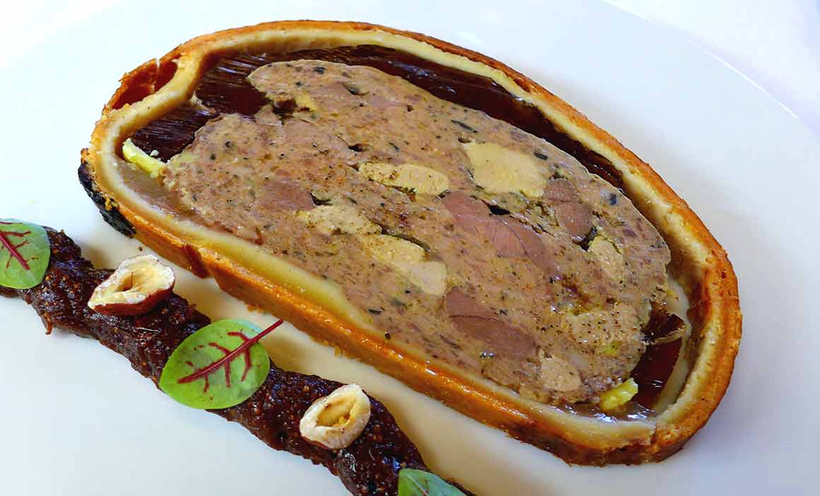 Restaurant LE TRAIN BLEU, Pâté en croûte