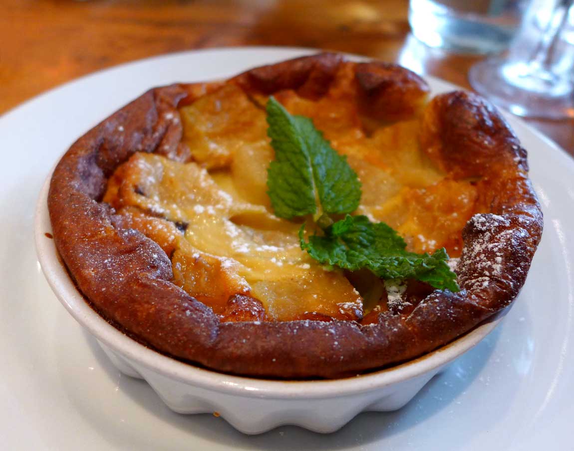 Restaurant Le Zinc du Marché : Clafoutis aux poires