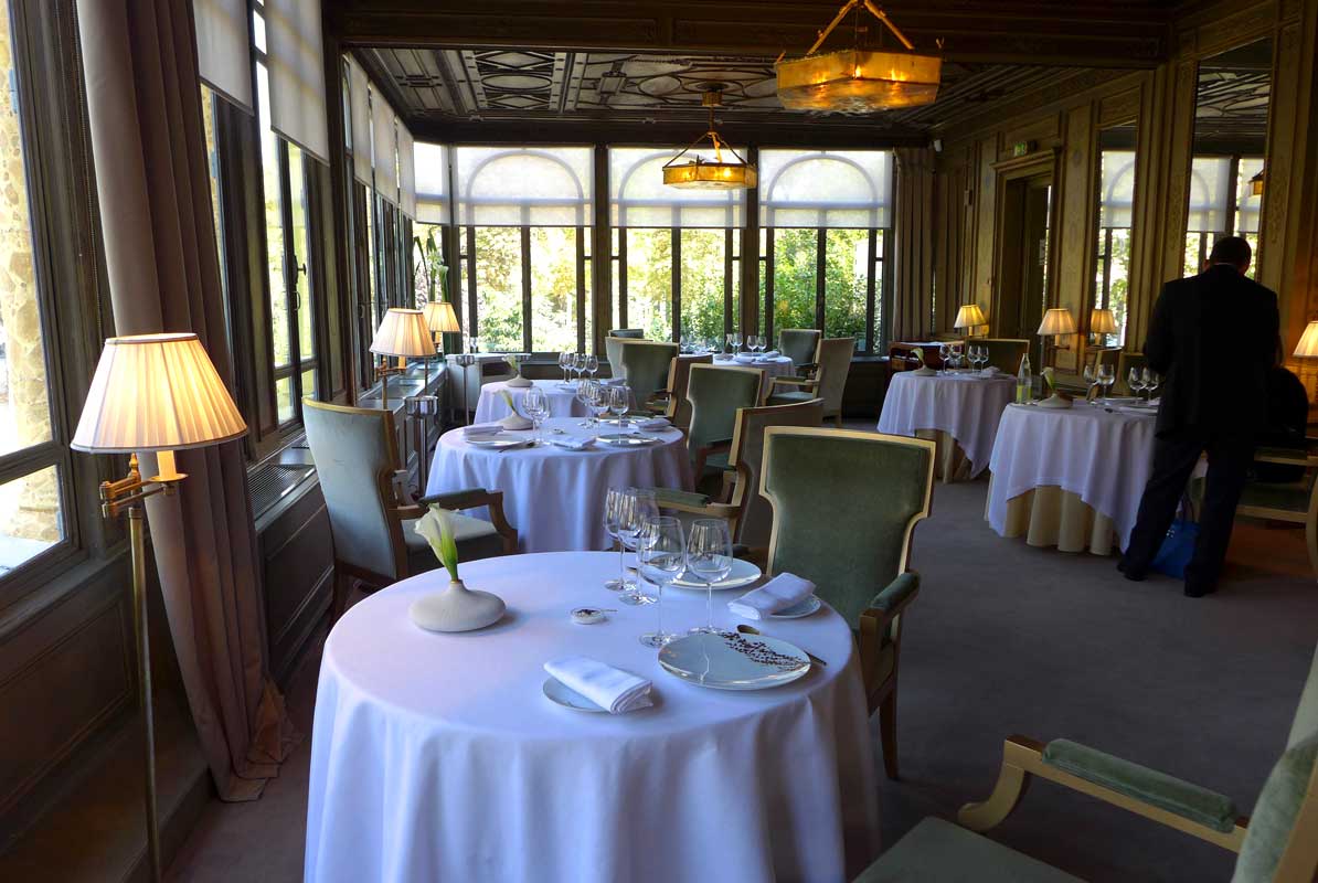 La salle du restaurant Ledoyen