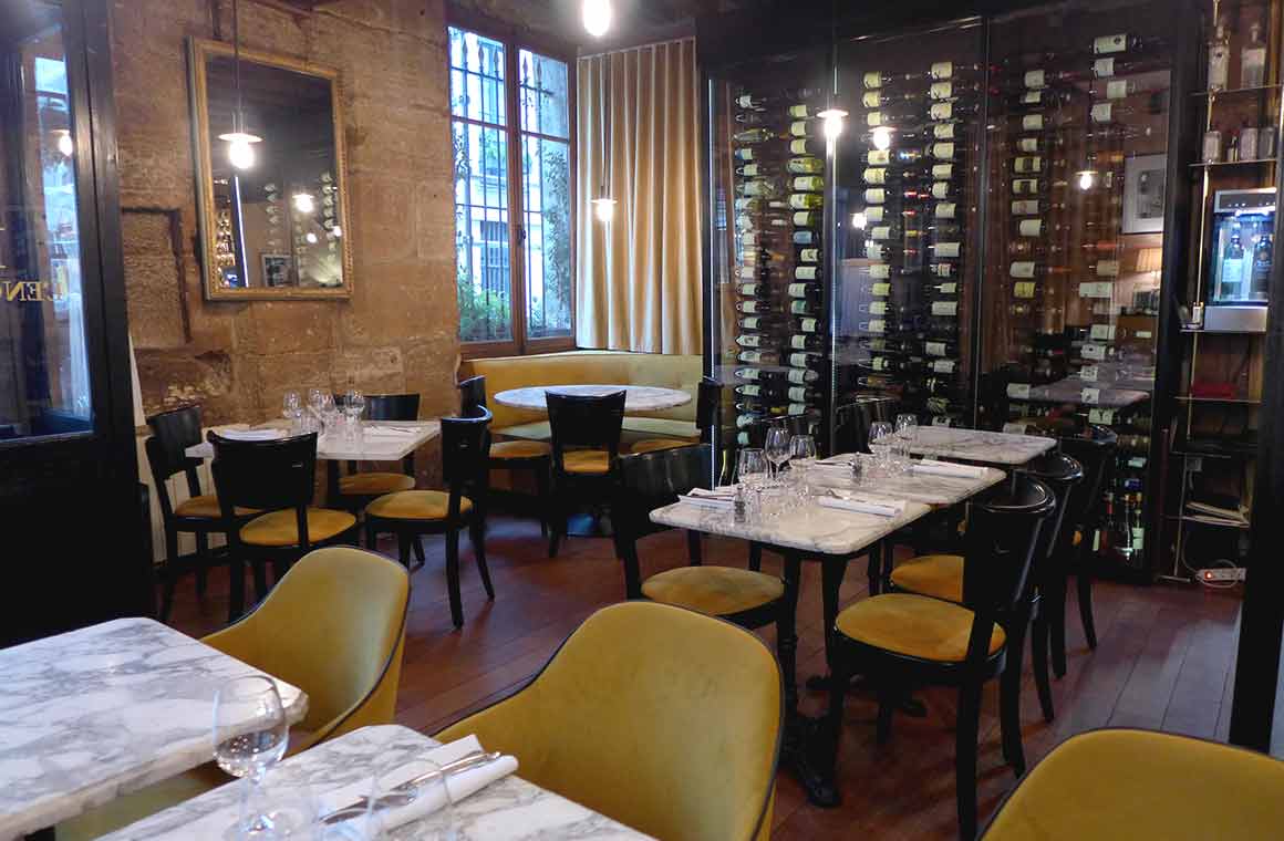 Restaurant L'Enoteca, la salle