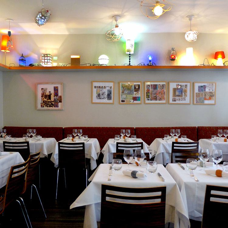 Restaurant Les Diables au Thym : La salle