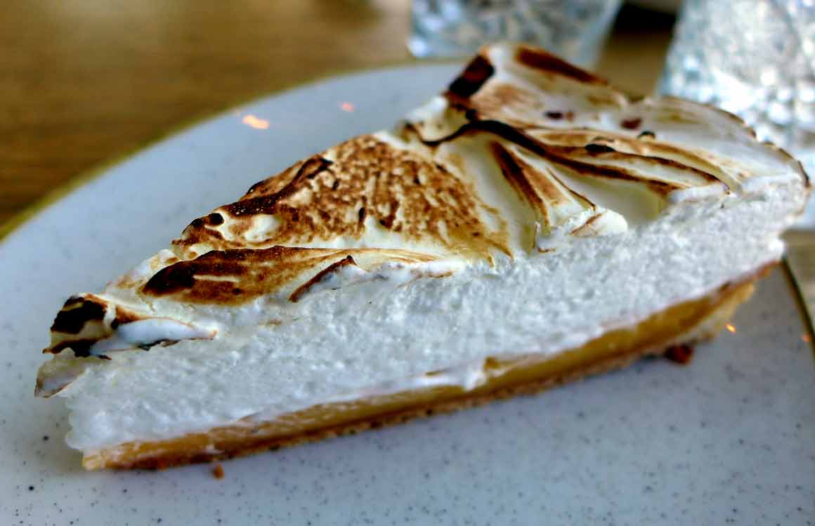 Restaurant POLPO : La tarte au citron meringuée