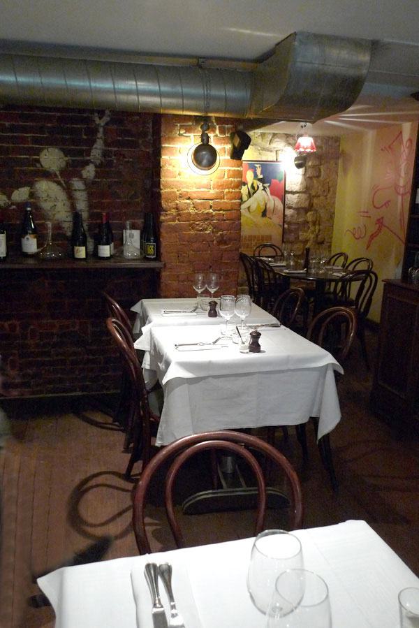 Restaurant Les Petits Plats d'Emile, la salle