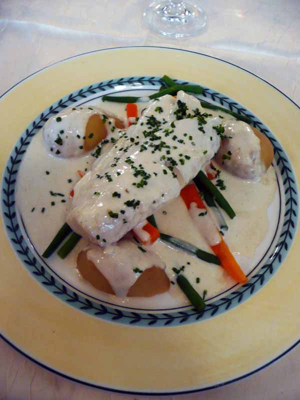 Restaurant Lily de Neuilly : Aöli de morue demi-sel et petits légumes
