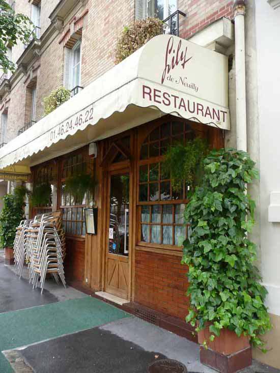 Le Restaurant Lily de Neuilly 