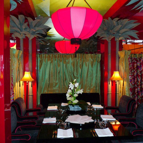 Restaurant Lily Wang, décoration raffinée