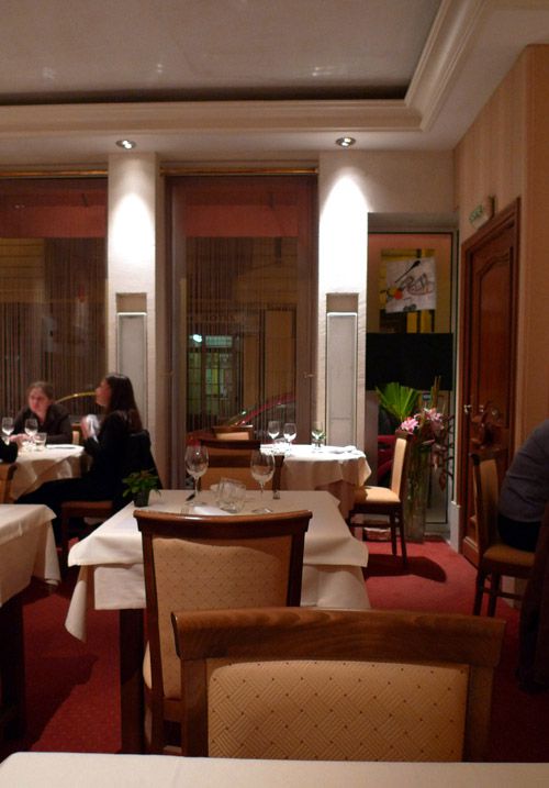 Restaurant L'Inattendu, La salle