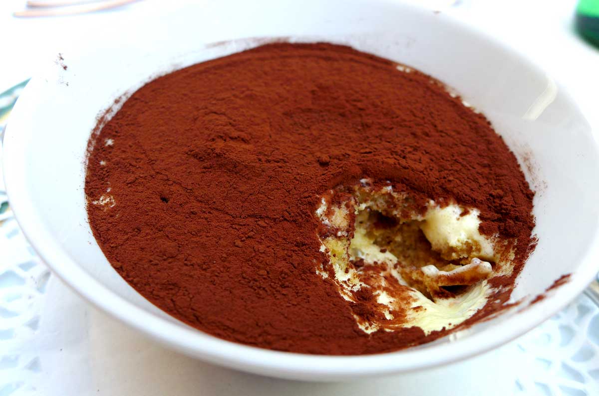 Restaurant Le Caméléon : Tiramisu mascarpone, sabayon et café