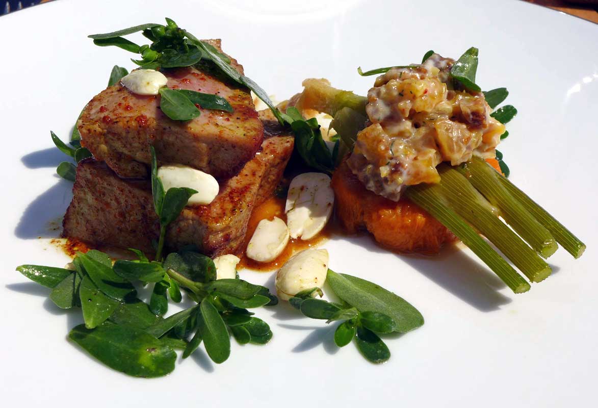 Restaurant L’Oiseau Blanc, Quasi de veau de lait au macis