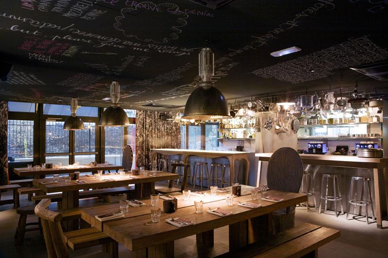 Restaurant Mama Shelter, le beau cadre