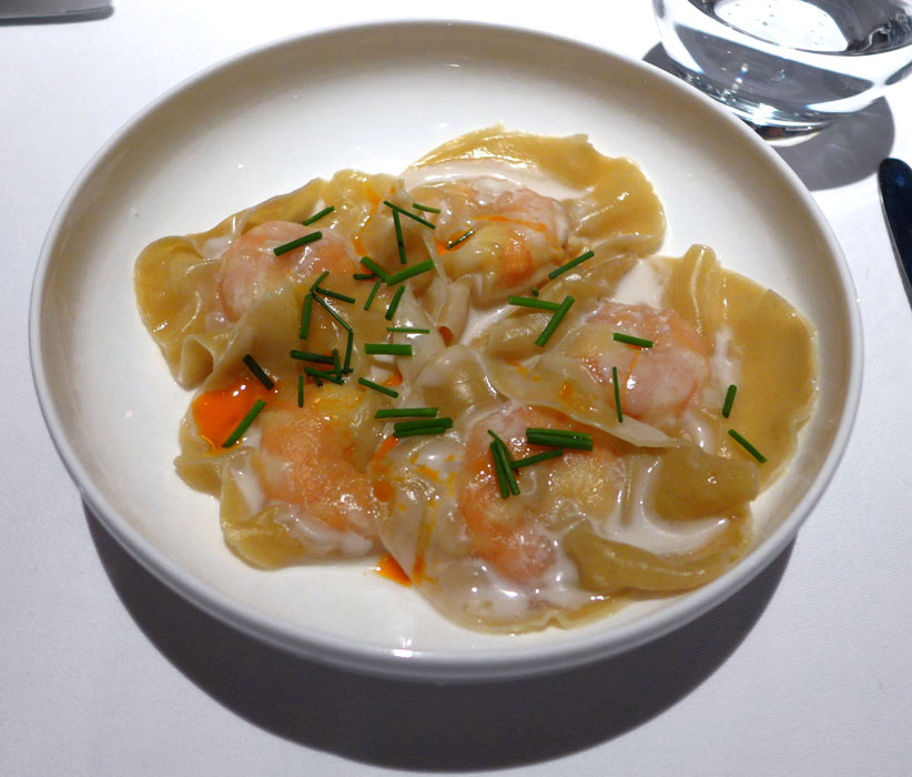 Restaurant Mary Goodnight: Ravioles de crevettes