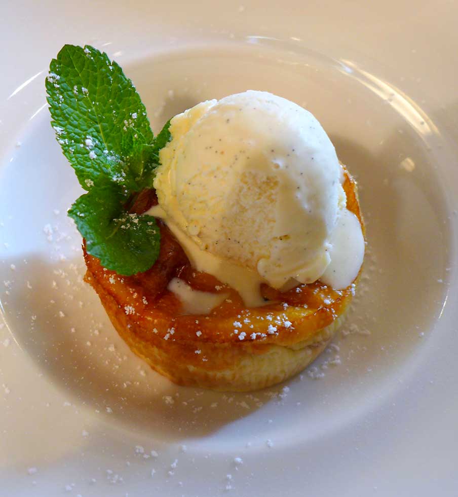 Restaurant Millesimes 62, Clafoutis aux poires vanilles