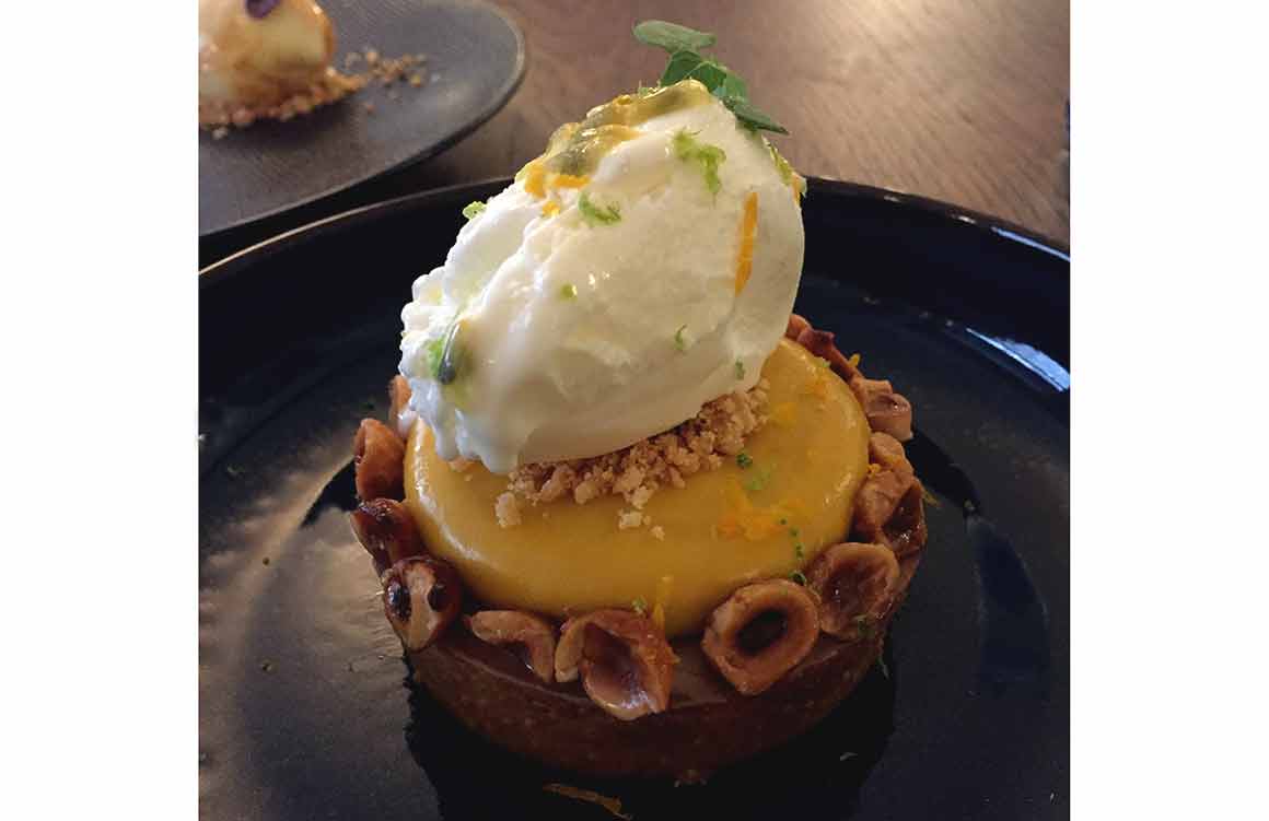 Restaurant Miura, Tartelette Namelaka caramel au beurre salé