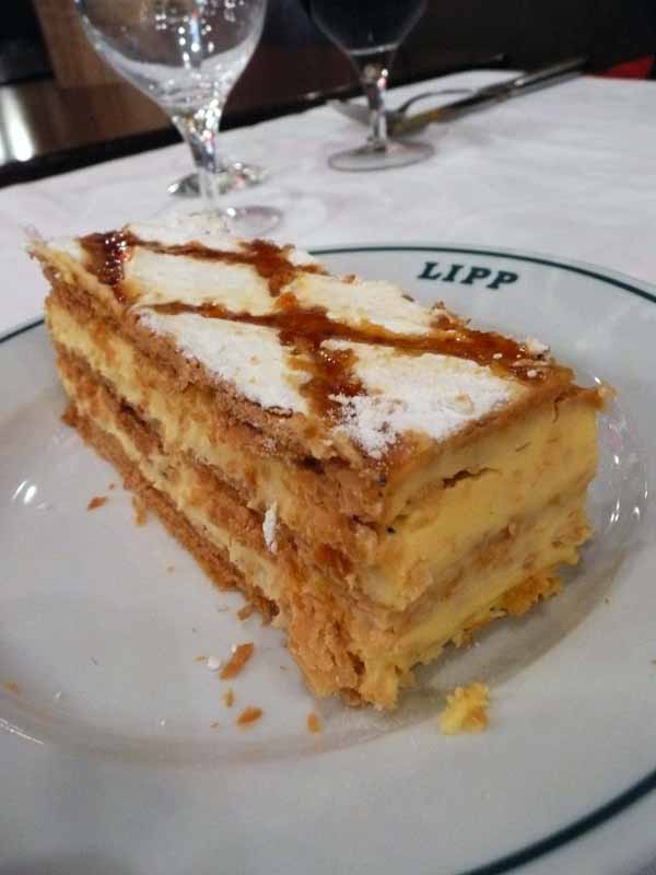 Brasserie Lipp : Millefeuille