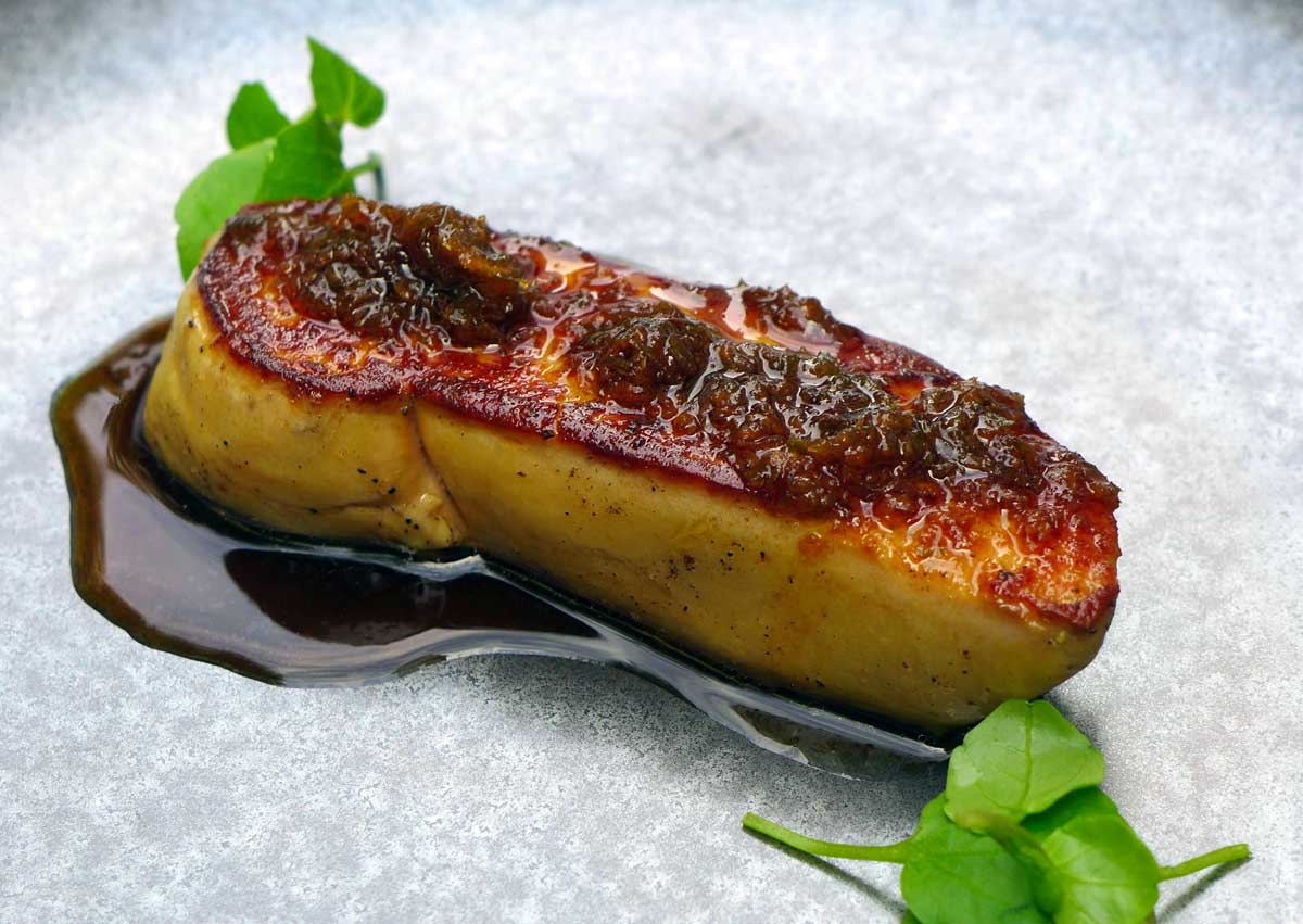 Restaurant Le Quinzième : Escalope poêlée de foie gras de canard