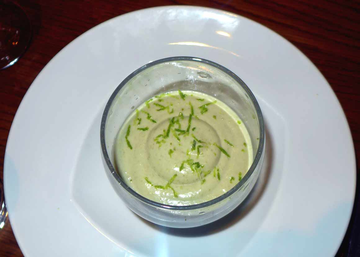 Restaurant Niebe : Crème d’abacate