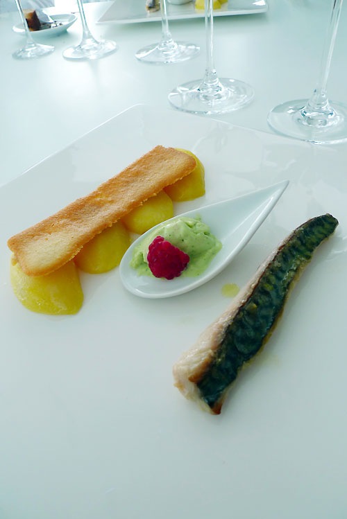 Restaurant Nomiya Art Home, Le filet de maquereau et pommes de terres