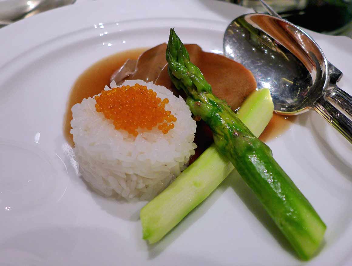 Restaurant Shang Palace : Ormeau braisé sauce huître
