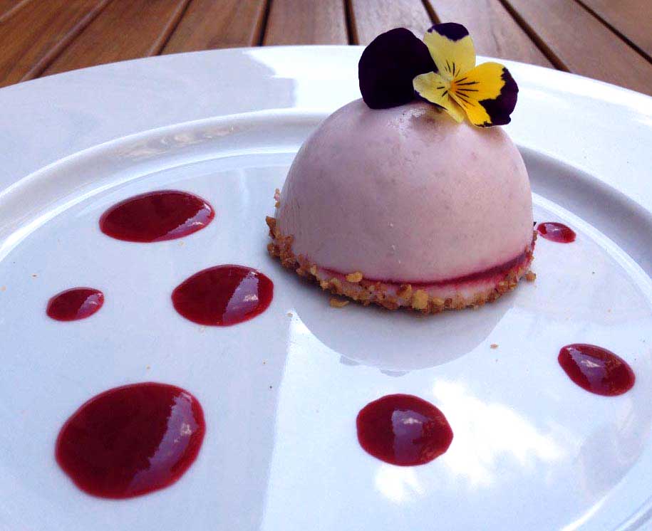 Restaurant O Chateau, un dessert