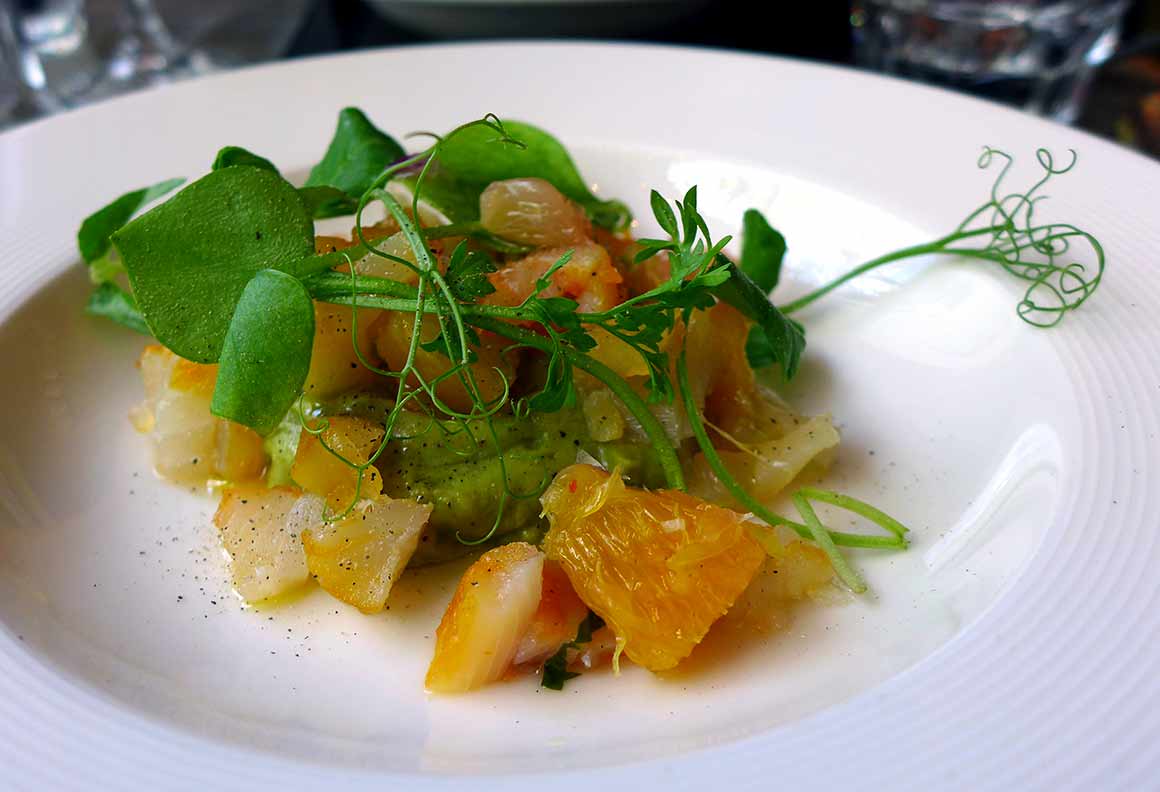 Restaurant Les Caves de Prague : Tartare de haddock