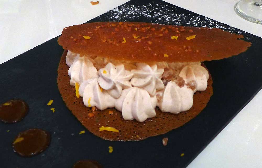 Pharamond, croquant mousse à la châtaigne