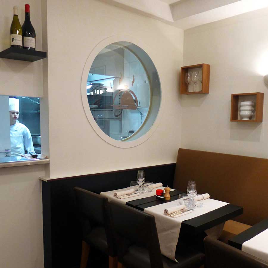Restaurant Philippe Excoffier, la salle
