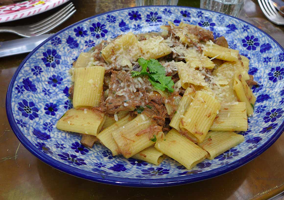 Restaurant Pink Mamma, Rigatoni alla boscaiola