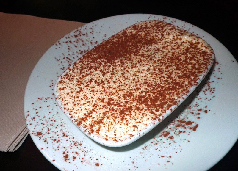 Restaurant Razowski, tiramisu oreo