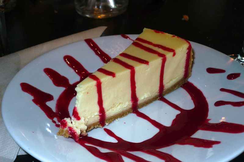 Restaurant Razowski, cheesecake