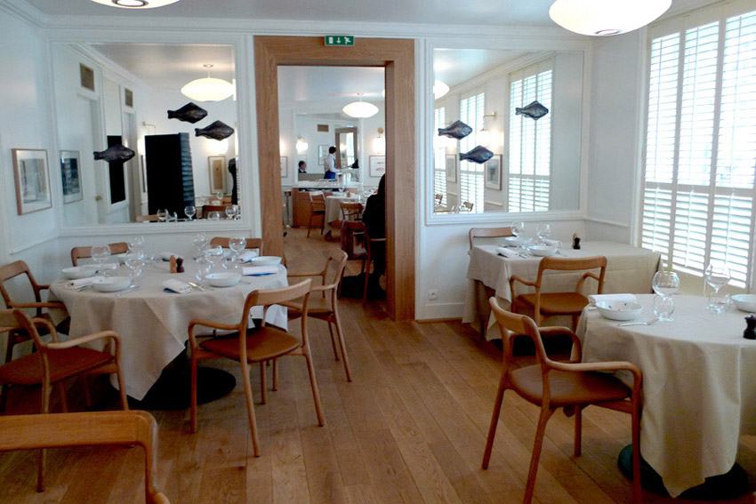Salle du restaurant à l’étage
