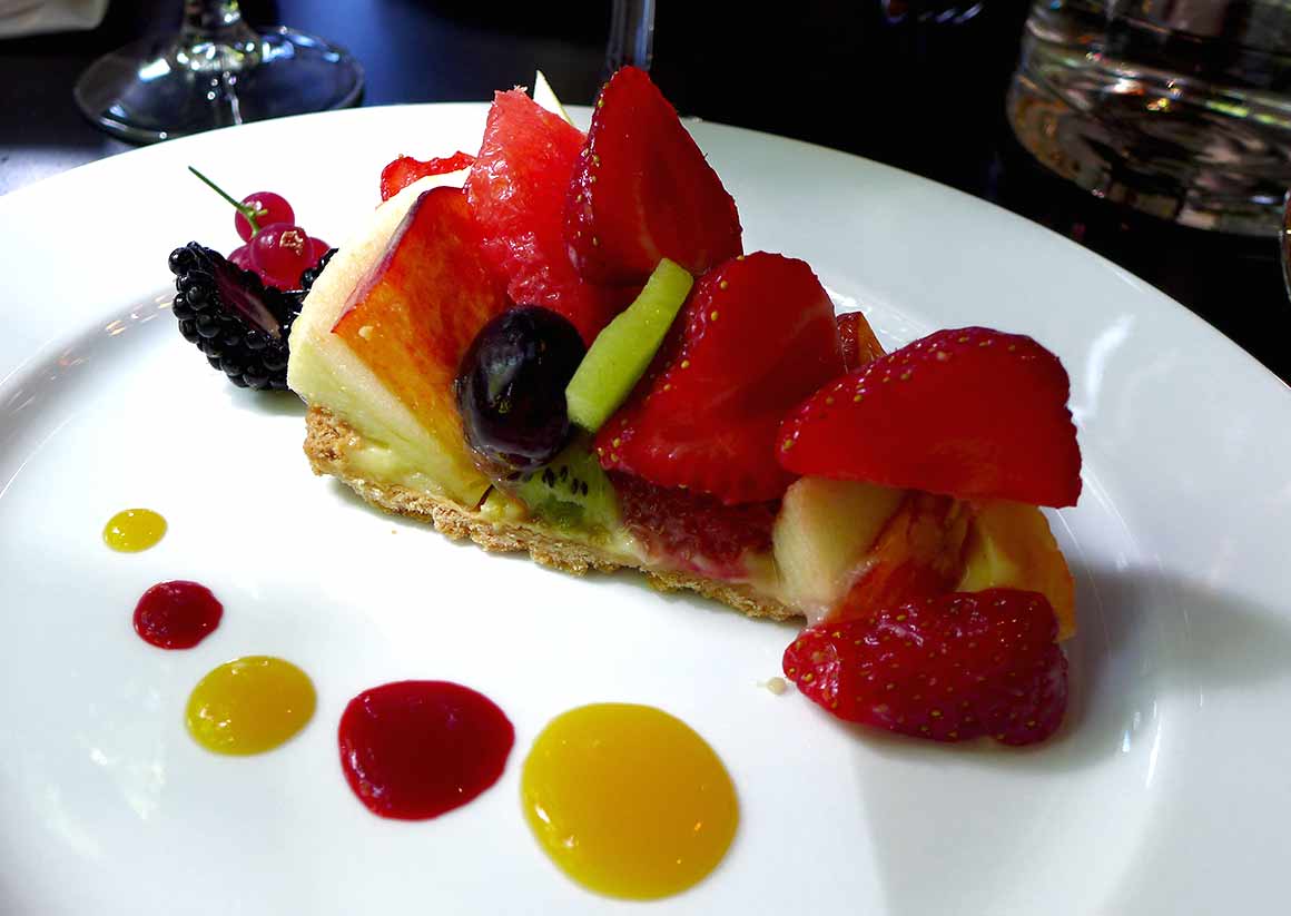 Restaurant N3, La tarte aux fruits