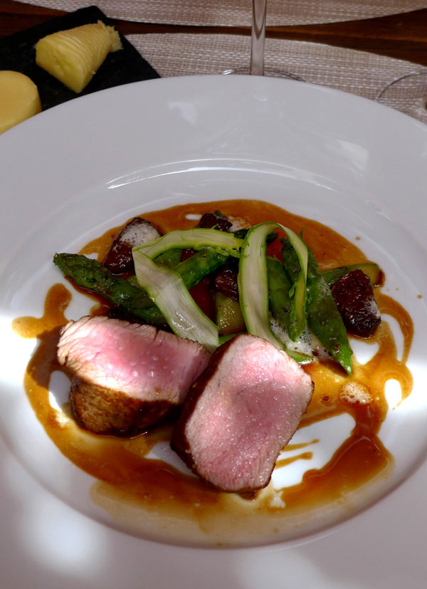 Restaurant La Cuisine, quasi de veau de Lozère au poêlon